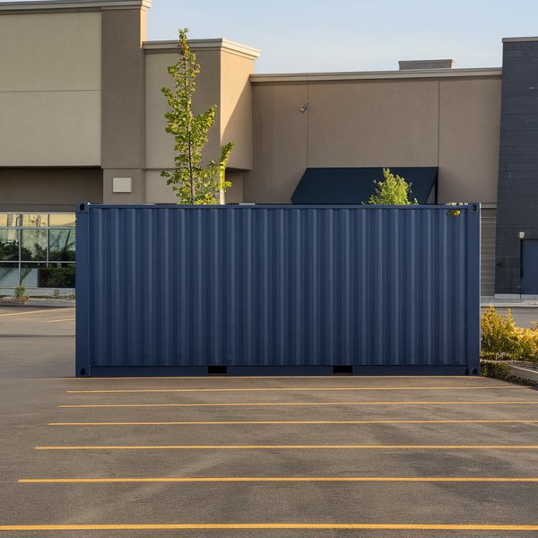 we offer temperature-controlled options for commercial storage containers